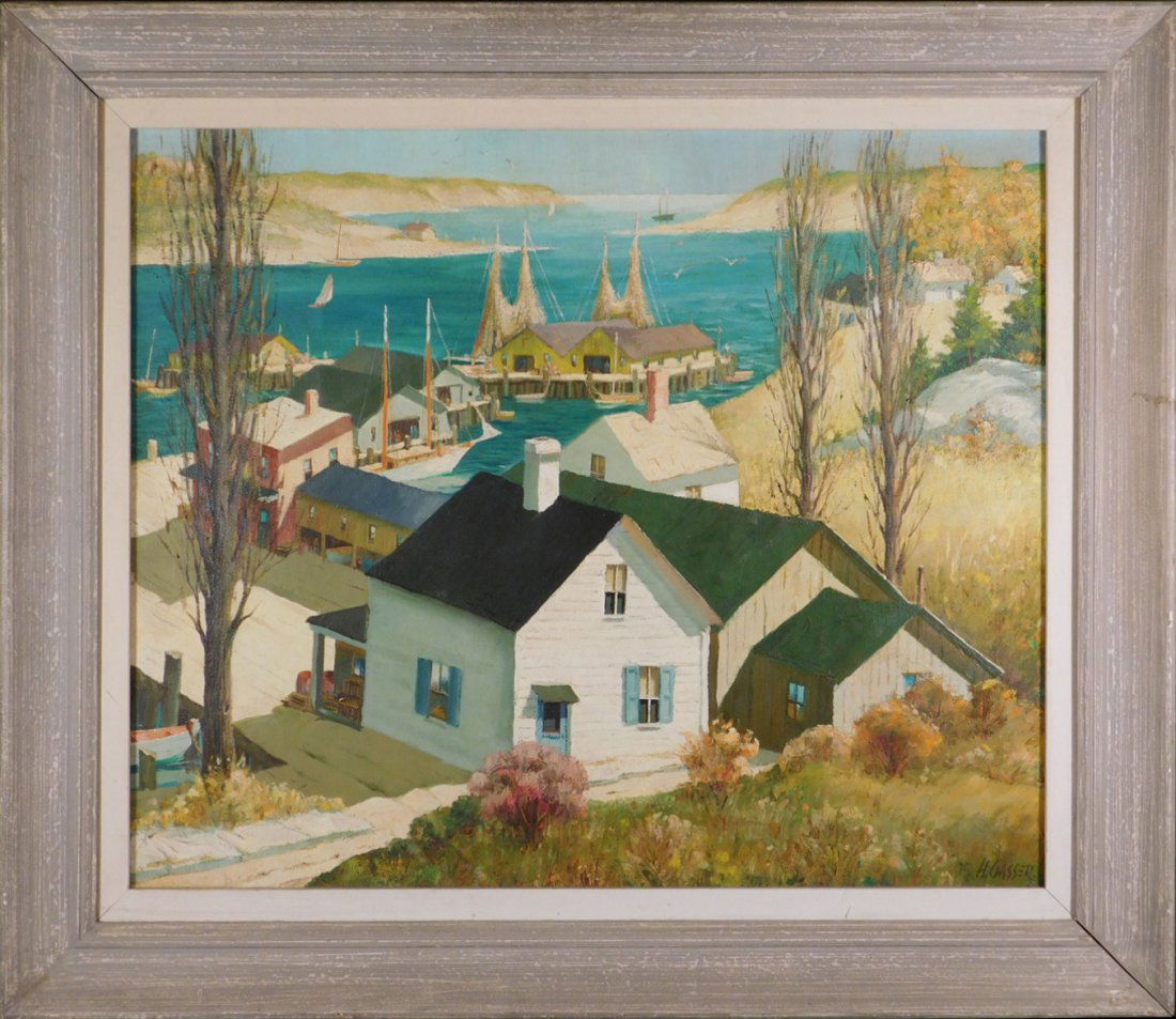 Henry Martin Gasser: Autumn Harbor (1 of 10)