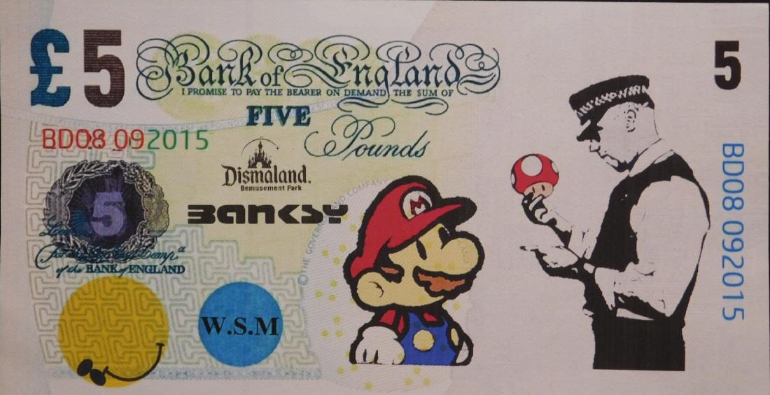 Banksy: Dismaland Souvenir Canvas (1 of 6)