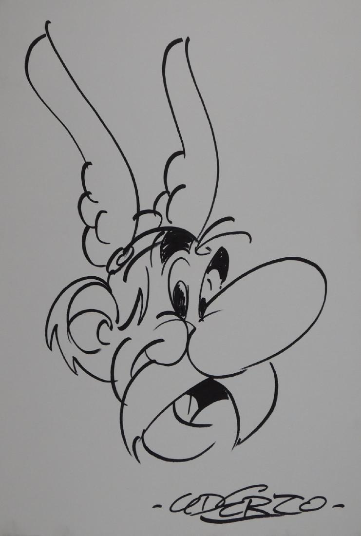 Albert Uderzo: Sketch of Asterix (1 of 6)