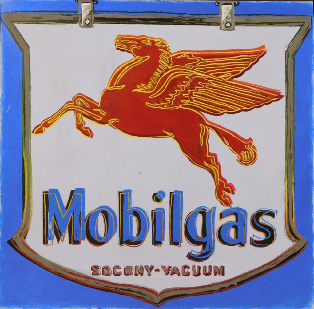 Andy Warhol: Mobilgas Logo (1 of 14)