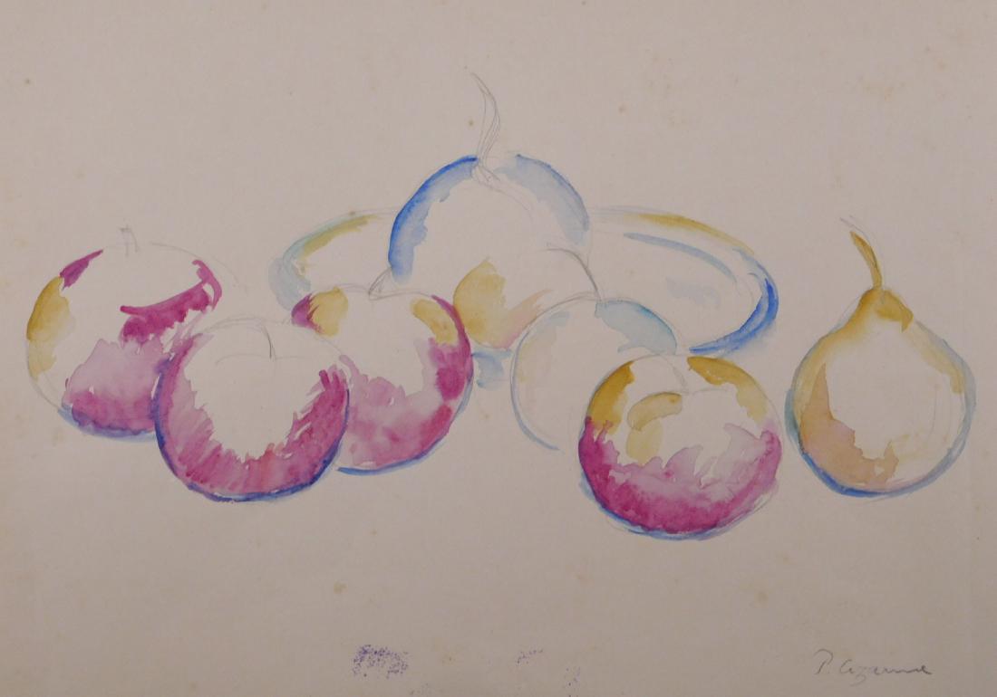 Paul Cezanne: Still Life Study (Apples) (1 of 10)