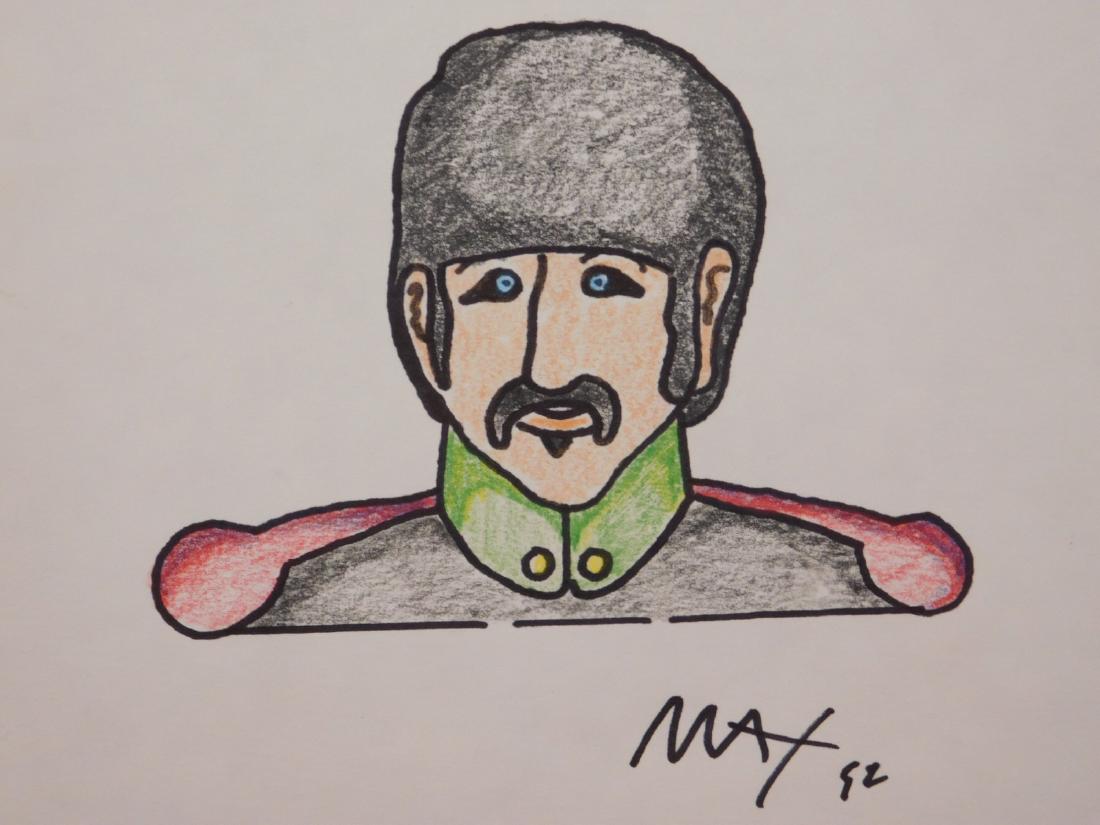Peter Max: Ringo Starr (possibly from Yellow Submarine) (1 of 6)