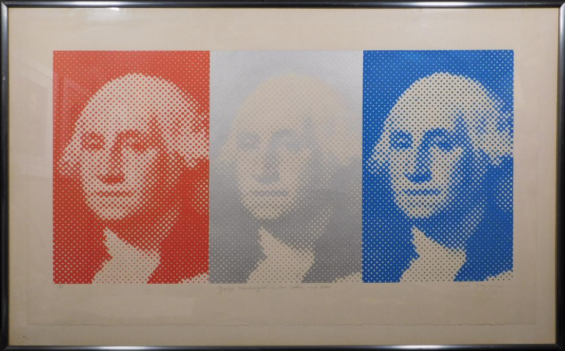 Sante Graziani: George Washington in Red, Silver, and (1 of 6)