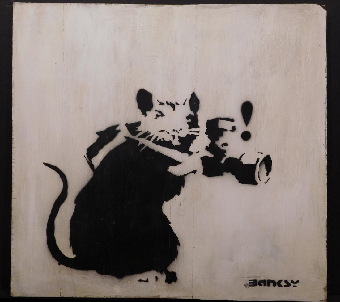 Banksy: Paparazzi Rat (1 of 6)