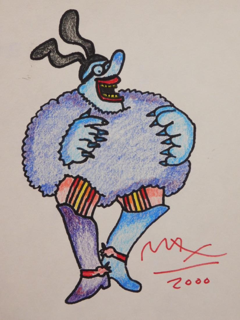 Peter Max: Chief Blue Meanie (1 of 5)