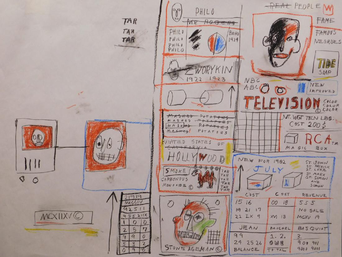 Jean-Michel Basquiat: Untitled (Copyrights) (1 of 12)