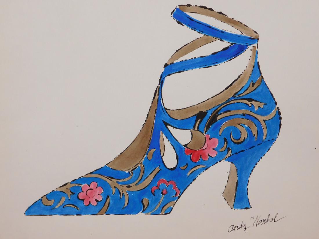 Andy Warhol: Blue Shoe (1 of 7)