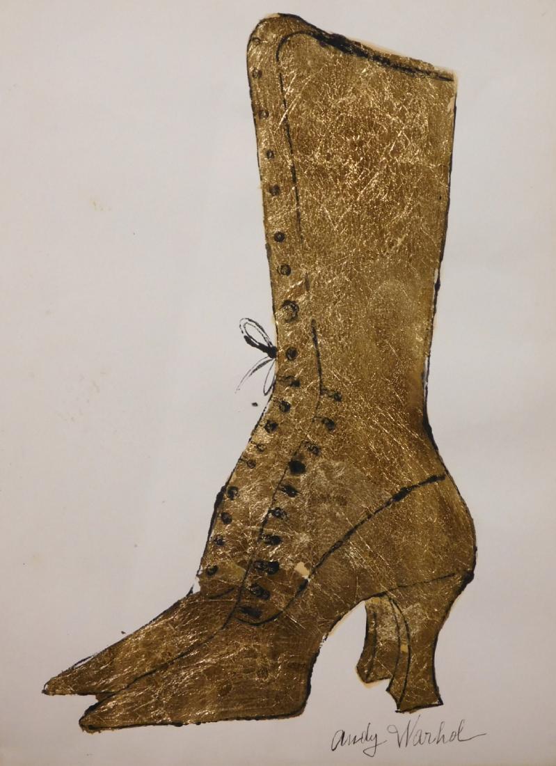 Andy Warhol: Gold Boots (1 of 11)