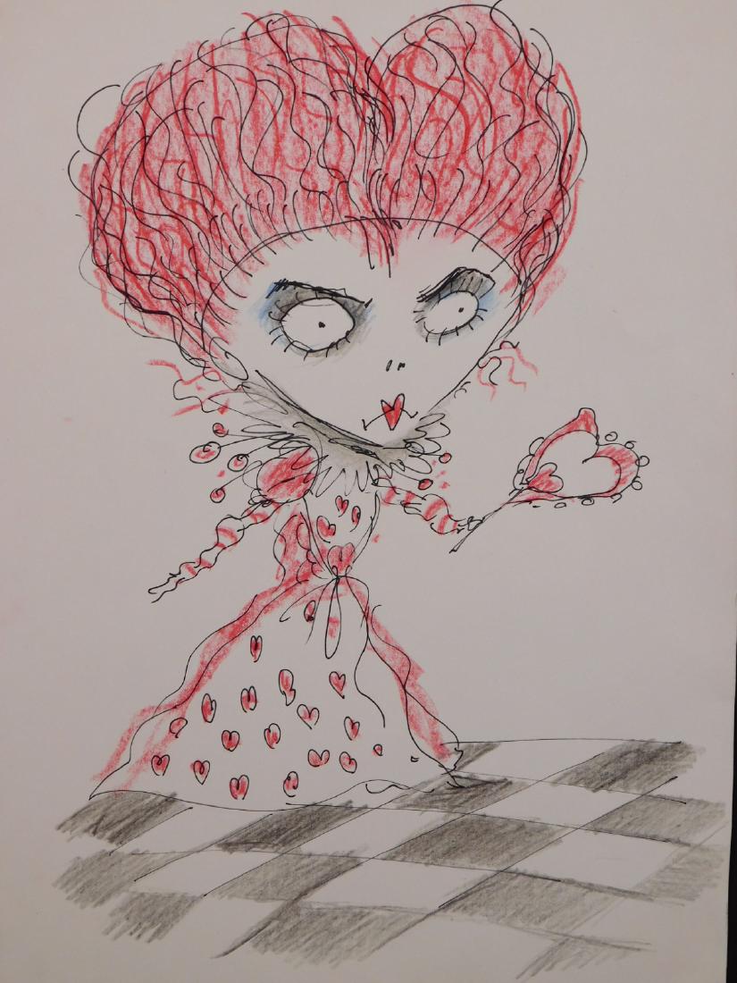 Tim Burton: Red Queen (1 of 9)