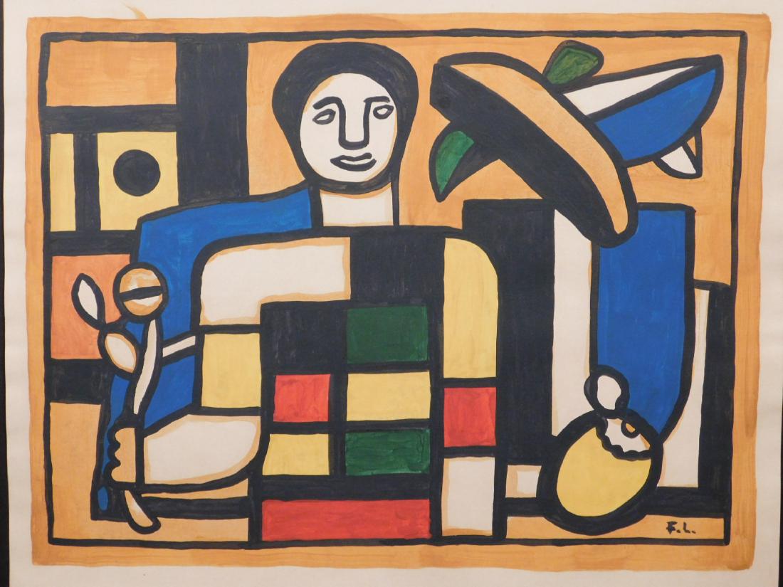 Fernand Leger: Abstract Woman with Fruits (1 of 9)