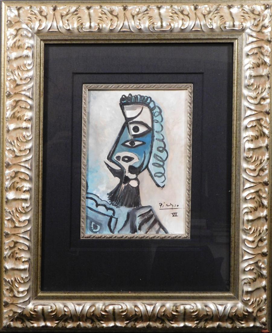 Pablo Picasso: Tete d'Homme Barbu (1 of 9)