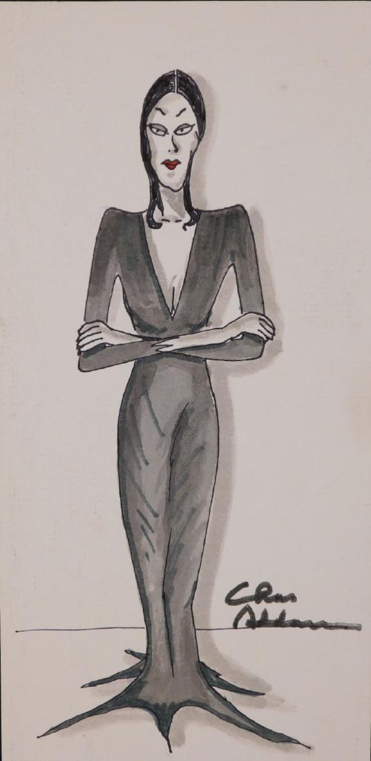 Charles Addams: Morticia Addams (1 of 8)