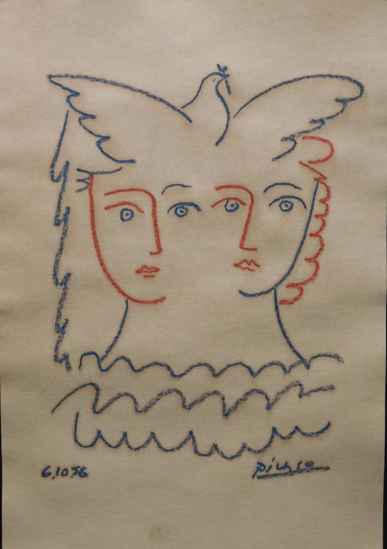 Pablo Picasso: Peace Dove and Faces (1 of 9)