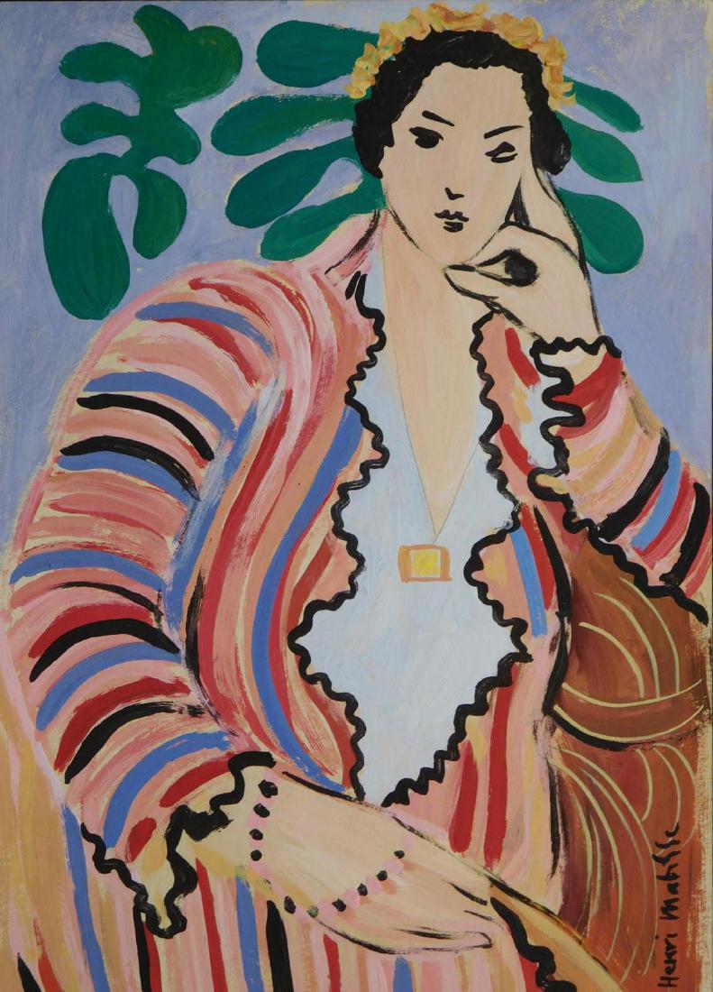 Henri Matisse: Portrait of a Seated Woman (1 of 8)