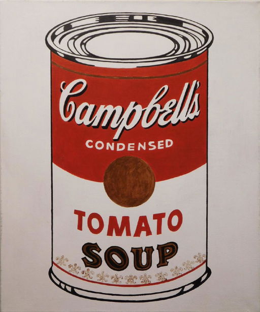 Andy Warhol Tomato Soup Painting Mar 07 2019 Woodshed Art Auctions In Ma