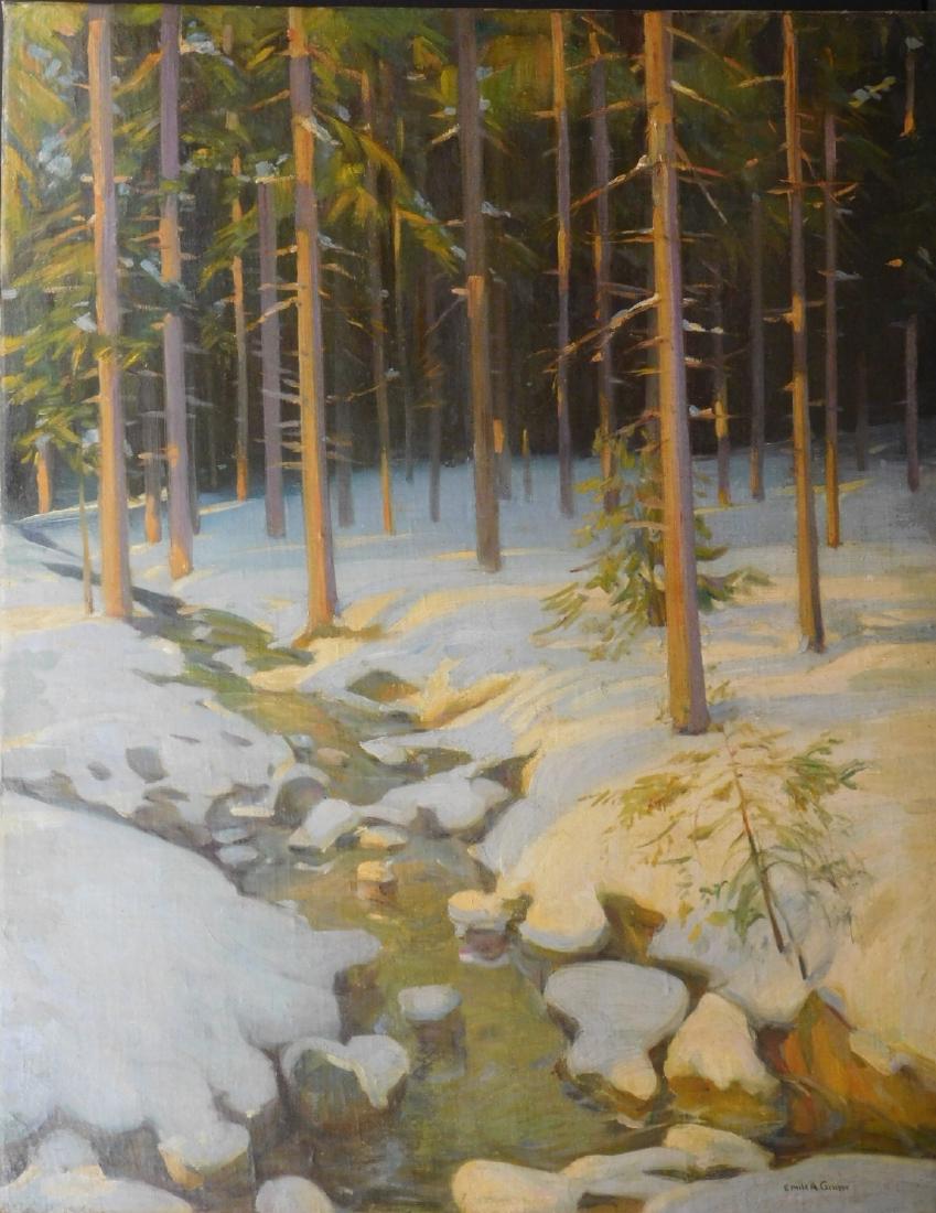 Emile A. Gruppe: Winter Forest Landscape (1 of 10)