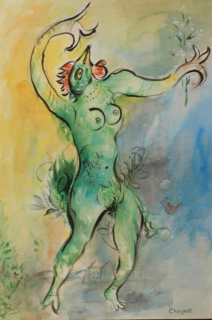 Marc Chagall: La Femme Oiseau (1 of 8)