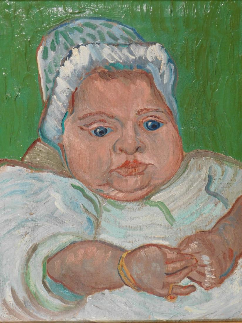 After Vincent van Gogh: Portrait of Baby Marcelle (1 of 8)
