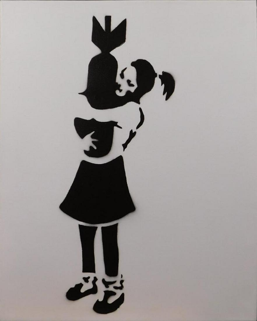 Banksy: Bomb Hugger Dismaland Souvenir (1 of 8)