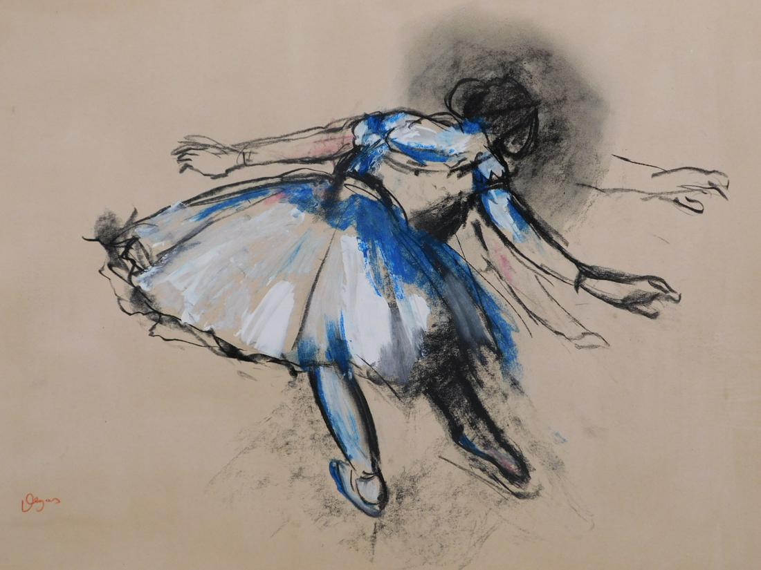 Edgar Degas: Ballerina (1 of 6)