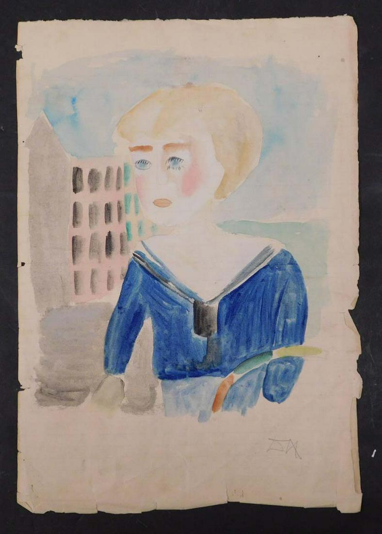 After Otto Dix: Portrait of a Girl (1 of 10)