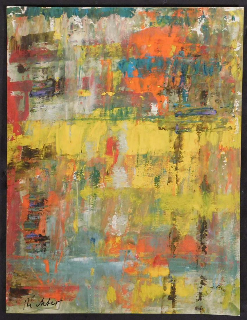 Manner of Gerhard Richter: Abstract Study (1 of 8)