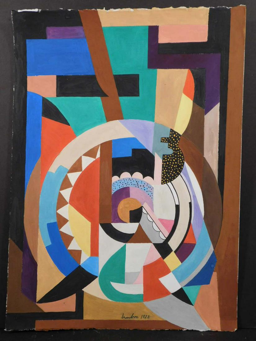 Auguste Herbin: Abstract Composition (1 of 8)