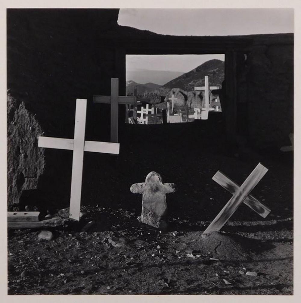 Bert Beaver: Indian Graveyard, Taos, New Mexico, 1972 (1 of 8)