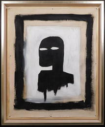 Jean-Michel Basquiat:  Black Silhouette