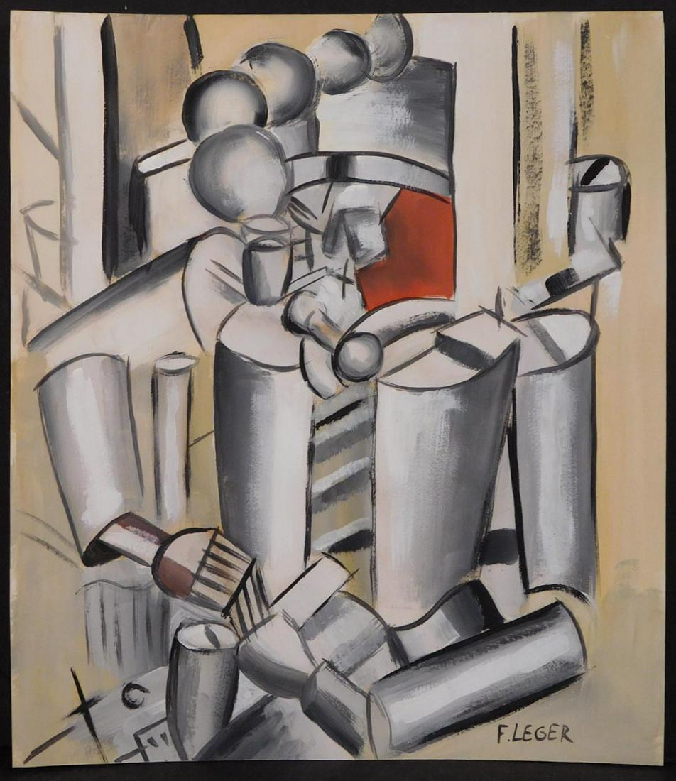 Fernand Leger: Cubist Composition (1 of 8)