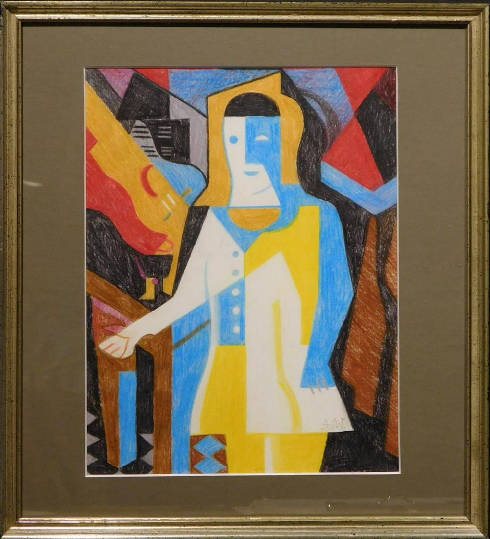 After Juan Gris: Pierrot (1 of 8)