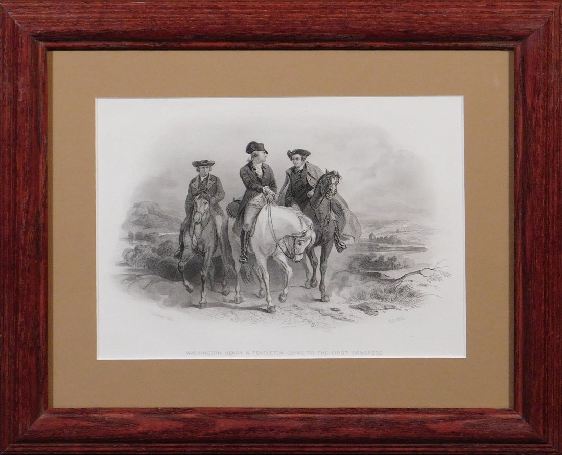 Washington & Henry Pendleton Going to the First (1 of 1)