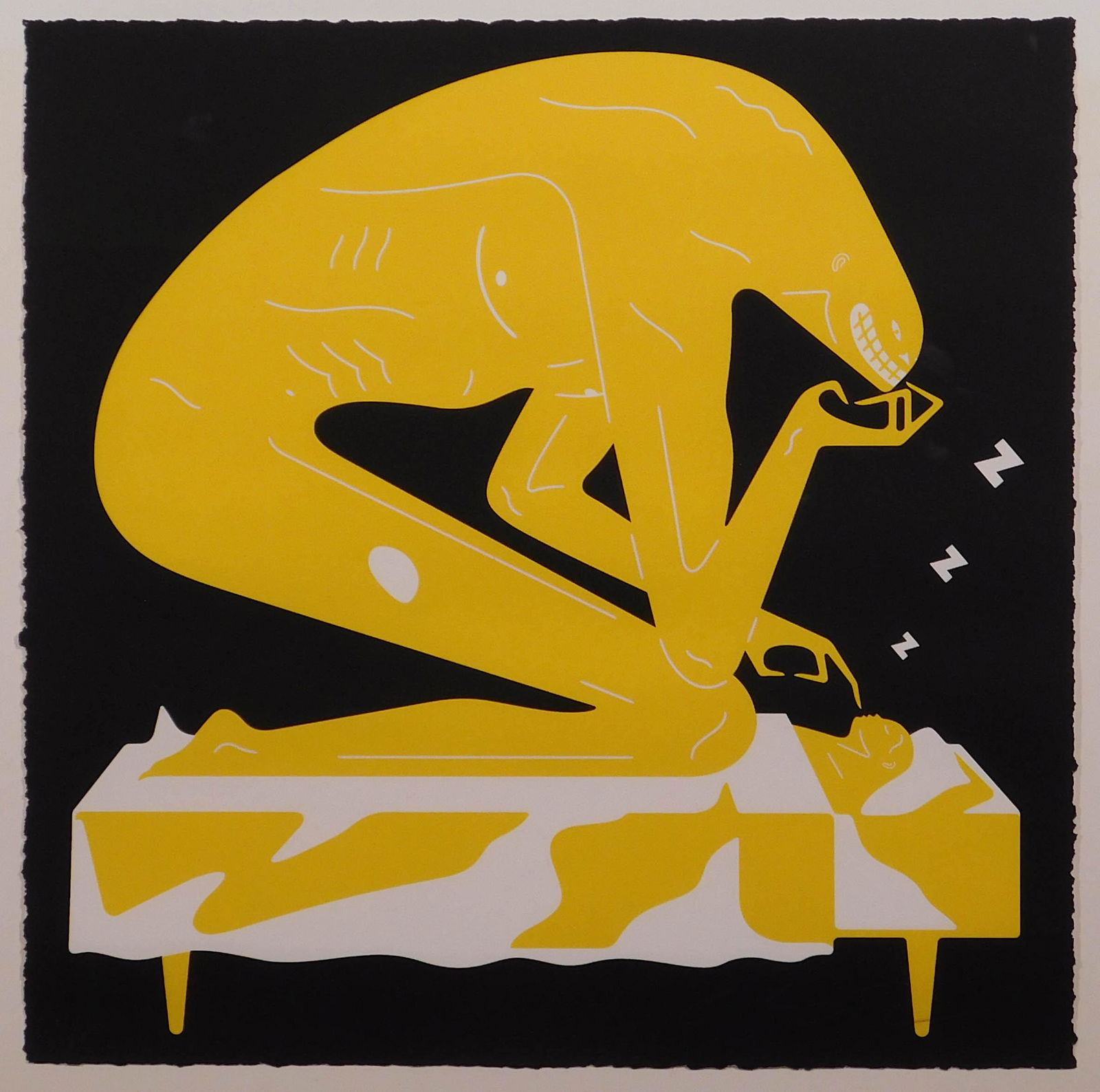Cleon Peterson : The Nightmare (Yellow) (1 of 7)