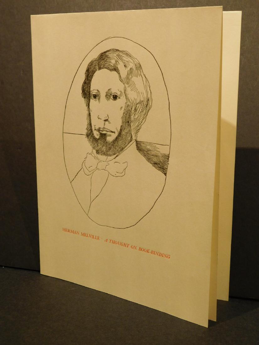 Gehenna Press: Herman Melville. A Thought on (1 of 9)