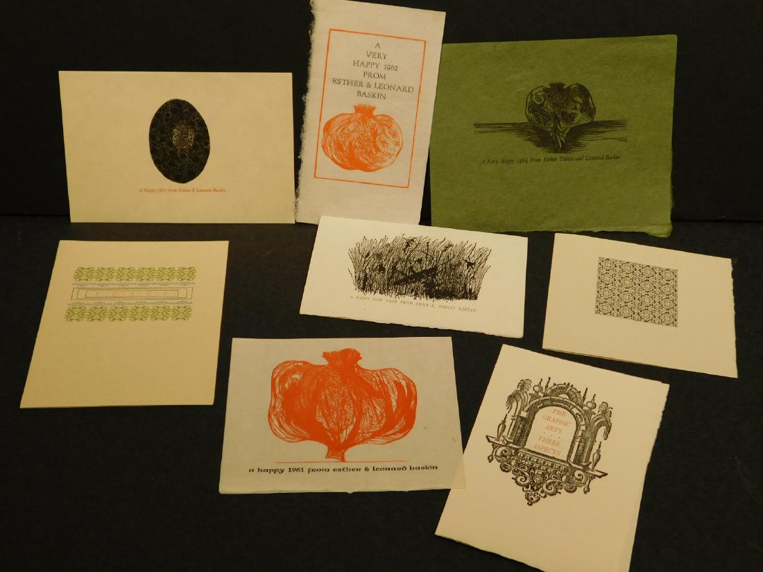 Leonard Baskin & Gehenna Press: Holiday & Other (1 of 10)