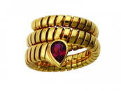 A Tourmaline ring by Bulgari