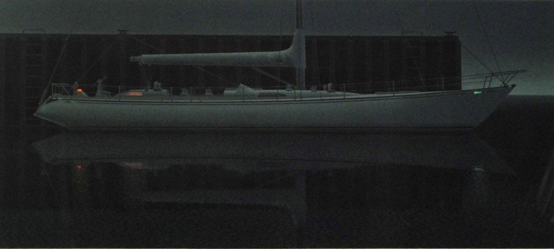 Pratt, Christopher (Canadian, 1935 - ) : Pratt, Christopher (Canadian, 1935 - )MY SIXTY ONEsigned and dated lower right, 'Christopher Pratt Dec 88`; titled bottom left, 'My Sixty One`; Artist's Proofseri