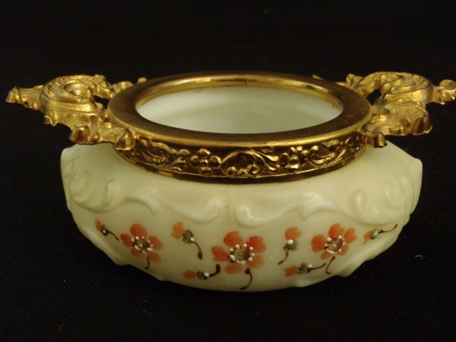 Antique C.F. Monroe Wave Crest Bronze Ormolu Bowl (1 of 6)