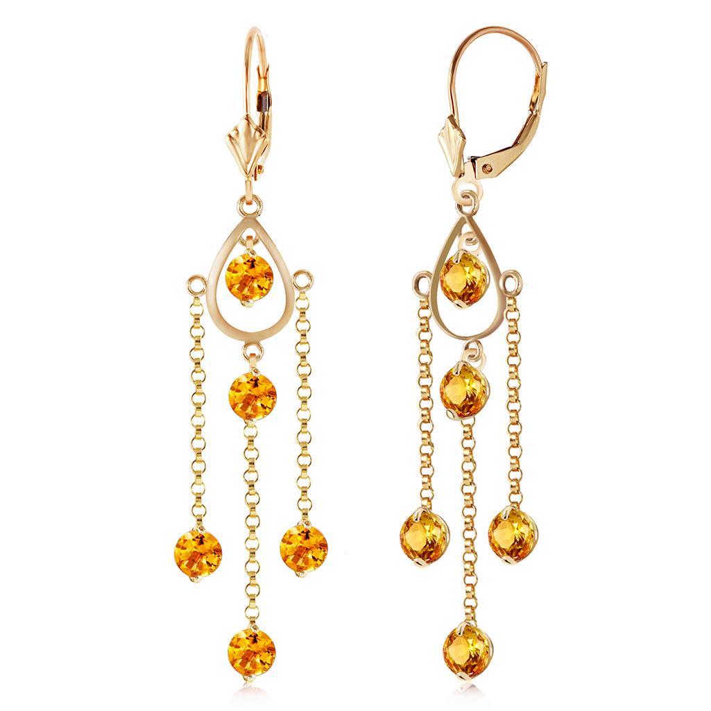 3 CTW 14K Solid Gold Gilded Age Citrine Earrings: 3 CTW 14K Solid Gold Gilded Age Citrine Earrings -- Citrine; Metal Color:Yellow Gold; Condition: New With Tags; TWC: 3 ;Metal: 14 K. Solid Yellow Gold ;Stone: Natural; Width: 0.48in (12.2mm); Height: 