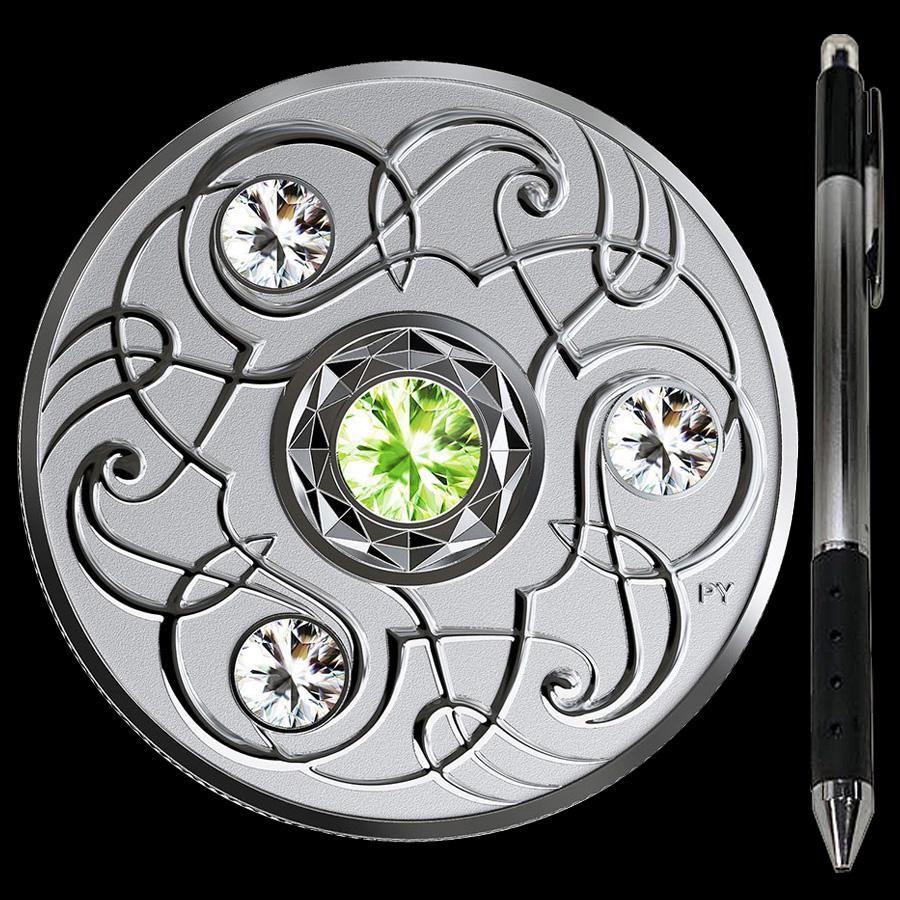 Collectible Birthstones: August 2020 Canada 1/4 oz Silv: Collectible Birthstones: August 2020 Canada 1/4 oz Silver -- #NGFY82939