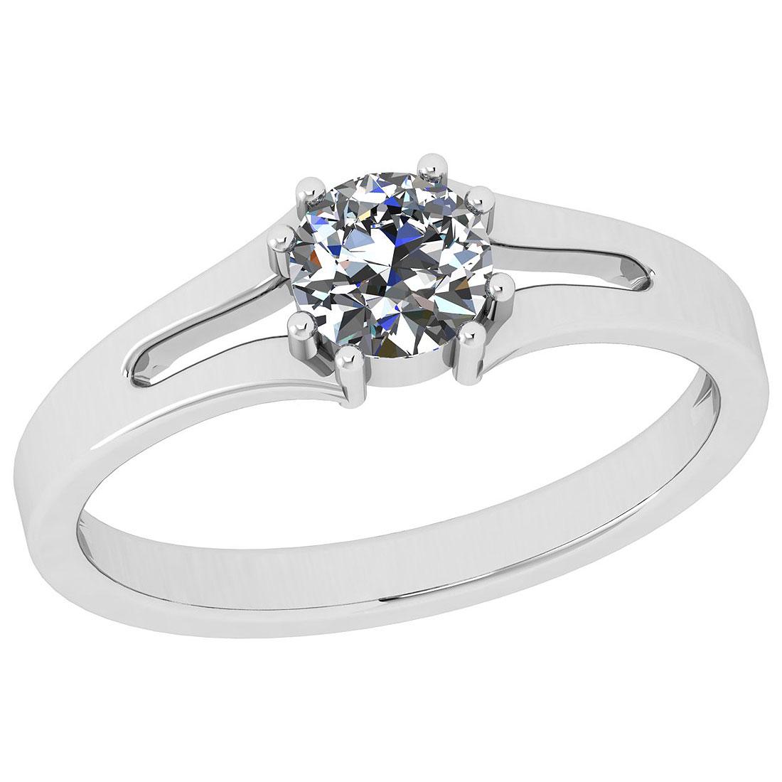 CERTIFIED 0.91 CTW E/VS1 ROUND (LAB GROWN IGI Certified: CERTIFIED 0.91 CTW E/VS1 ROUND (LAB GROWN IGI Certified DIAMOND SOLITAIRE RING ) IN 14K YELLOW GOLD -- CERTIFIED 0.91 CTW E/VS1 ROUND (LAB GROWN IGI Certified DIAMOND SOLITAIRE RING ) IN 14K YELLOW GO