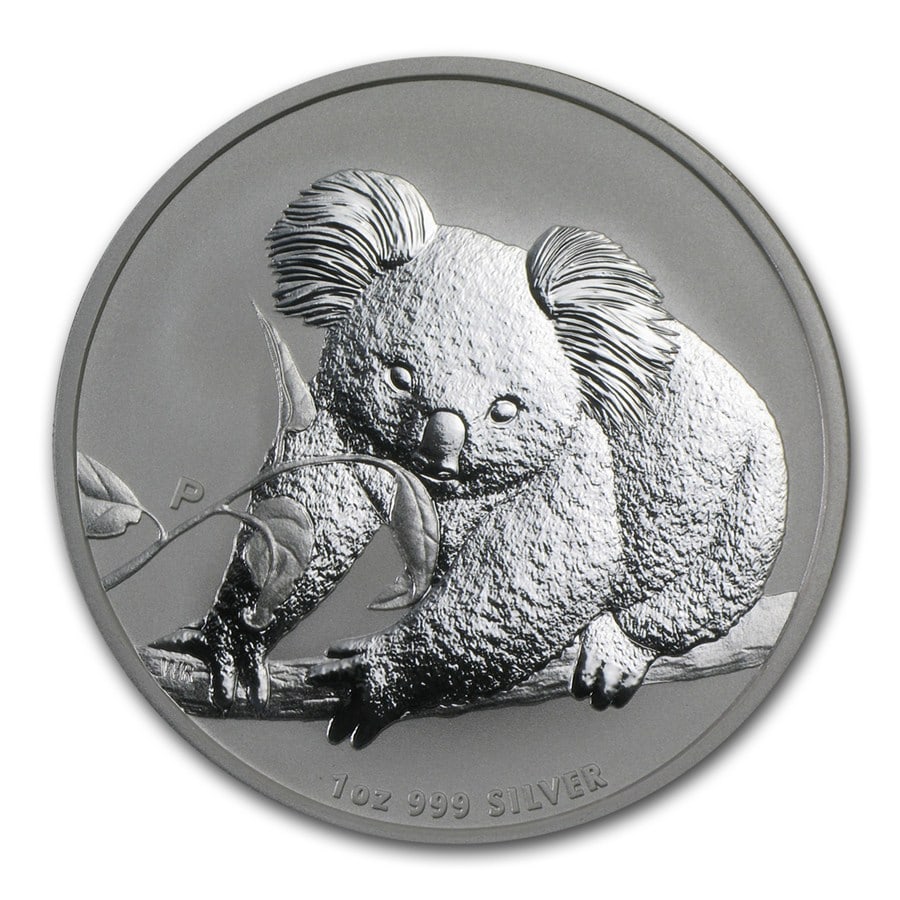 Australian Koala 1 Ounce Silver 2010: Australian Koala 1 Ounce Silver 2010 -- Australian Koala 1 Ounce Silver 2010 #NGFY28958v8