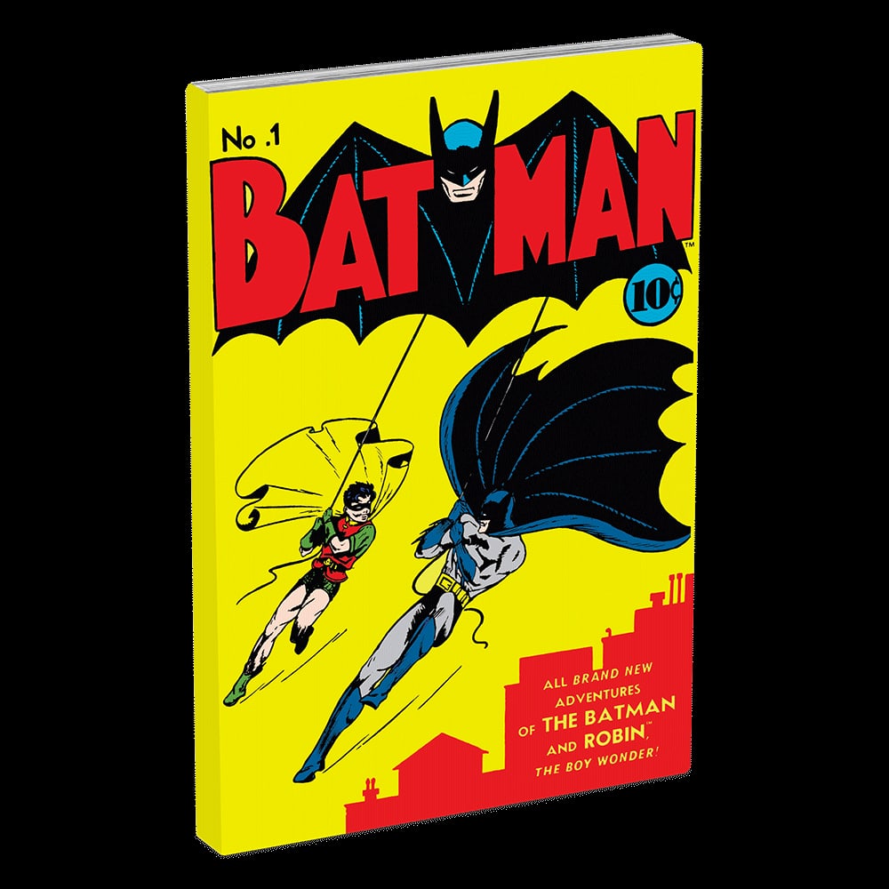 COMIX(TM) - BATMAN(TM) #1 1oz Silver Coin: COMIX(TM) - BATMAN(TM) #1 1oz Silver Coin -- COMIX(TM) - BATMAN(TM) #1 1oz Silver Coin #NGFY25693v8