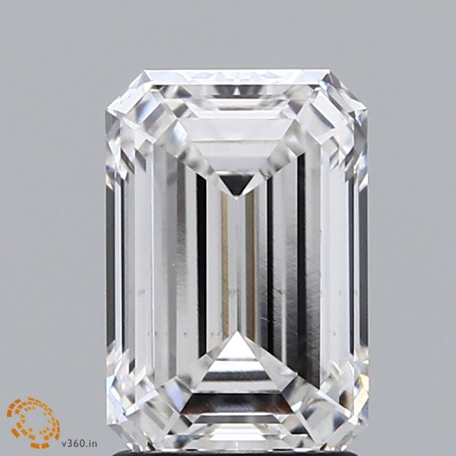 2.08 ctw. VS2 IGI Certified Emerald Cut Loose Diamond (LAB GROWN): 2.08 ctw. VS2 IGI Certified Emerald Cut Loose Diamond (LAB GROWN) -- IGI Certified Emerald Cut Loose Diamond (LAB GROWN) - Weight :- 2.08 ctw; Color :- F; Clarity :-VS2 #NGFY45804v8
