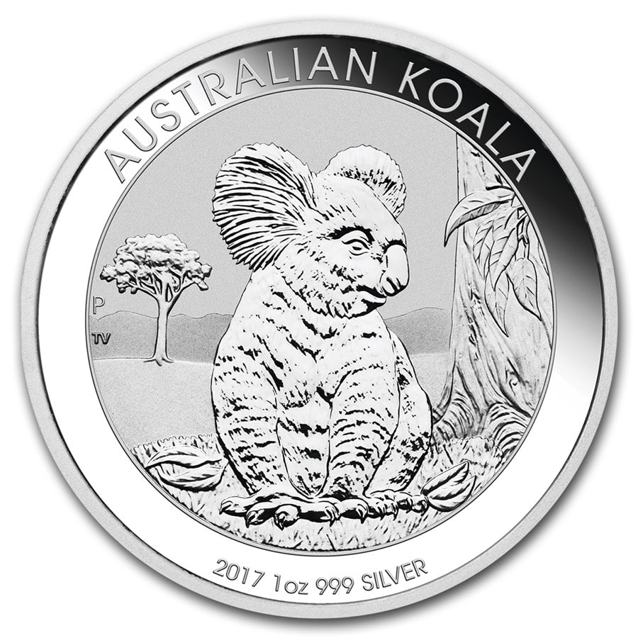 Australian Koala 1 Ounce Silver 2017: Australian Koala 1 Ounce Silver 2017 -- Australian Koala 1 Ounce Silver 2017 #NGFY28948v8