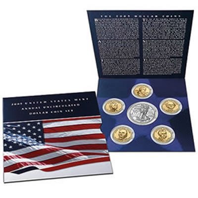 2007 U.S. Mint Annual Uncirculated Dollar Coin Set: 2007 U.S. Mint Annual Uncirculated Dollar Coin Set -- 2007 U.S. Mint Annual Uncirculated Dollar Coin Set #NGFY28230v8