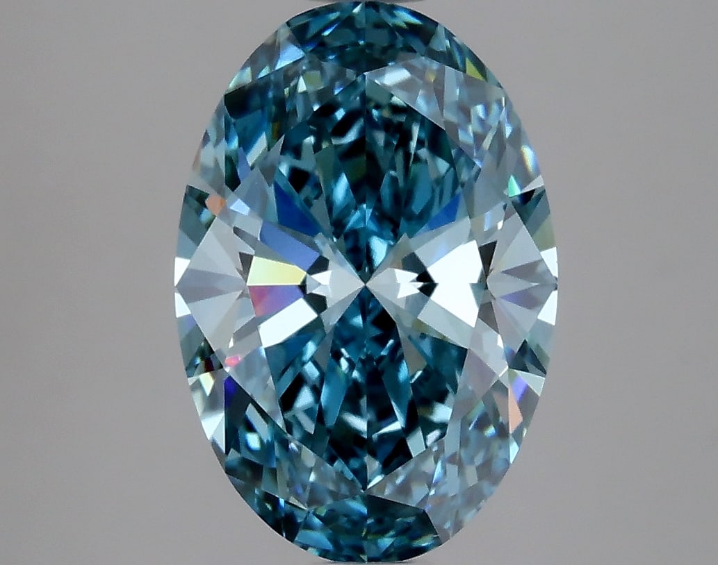 3.01 ctw. VVS2 IGI Certified Oval Cut Loose Diamond (LAB GROWN): 3.01 ctw. VVS2 IGI Certified Oval Cut Loose Diamond (LAB GROWN) -- IGI Certified Oval Cut Loose Diamond (LAB GROWN) - Weight :- 3.01 ctw; Color :- FANCY; Clarity :-VVS2 #NGFY57816v12