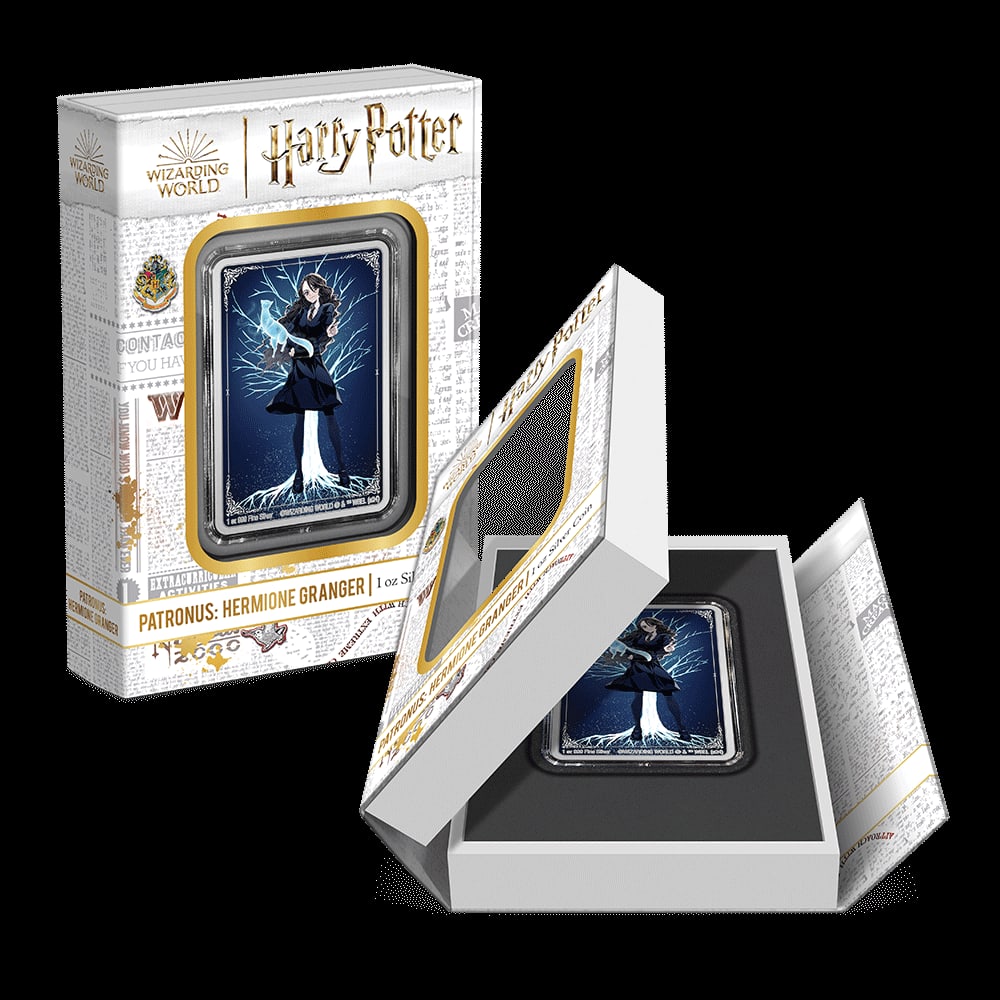 HARRY POTTER(TM) Patronus: Hermione Granger 1oz Silver Coin: HARRY POTTER(TM) Patronus: Hermione Granger 1oz Silver Coin -- HARRY POTTER(TM) Patronus: Hermione Granger 1oz Silver Coin #NGFY69091v12