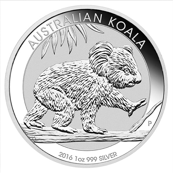 Australian Koala 1 Ounce Silver 2016: Australian Koala 1 Ounce Silver 2016 -- Australian Koala 1 Ounce Silver 2016 #NGFY28949v8
