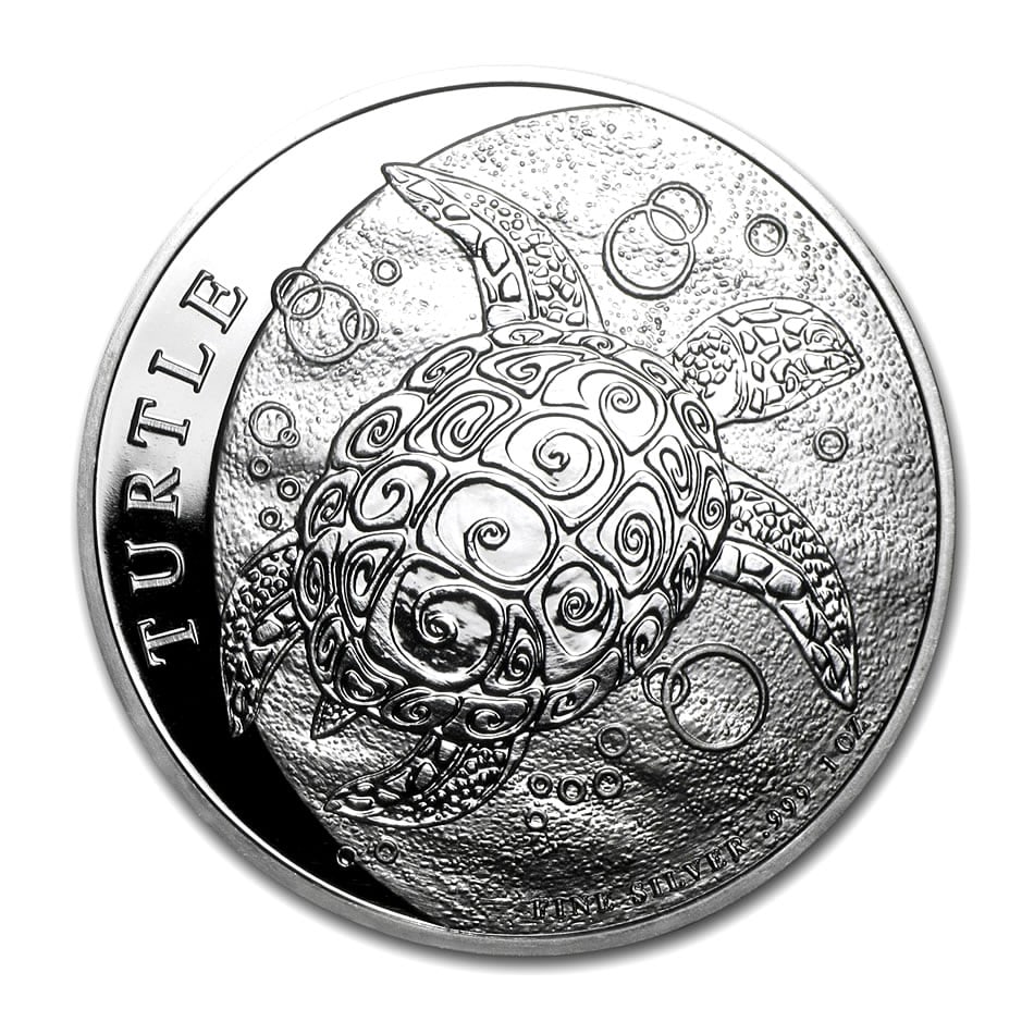 Niue 1 oz Silver 2015 $2 Hawksbill Turtle: Niue 1 oz Silver 2015 $2 Hawksbill Turtle -- Niue 1 oz Silver 2015 $2 Hawksbill Turtle #NGFY74017v10